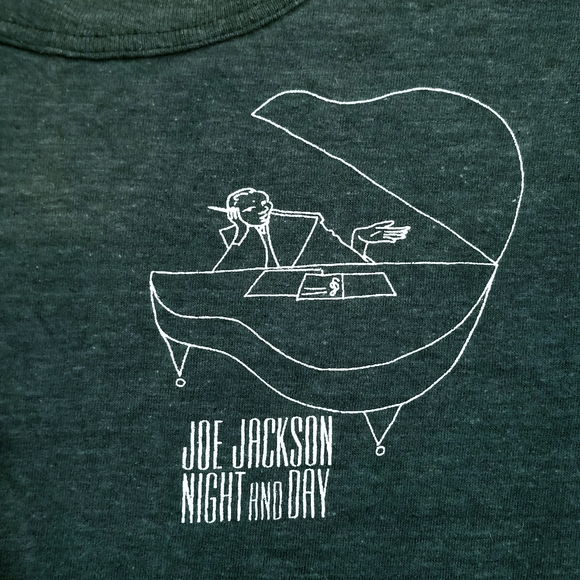 Joe Jackson Night And Day 1983 World Tour Concert T-Shirt Adult Medium Vintage - Picture 5 of 8